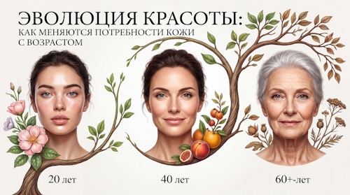 Эволюция красоты: как ухаживать за кожей после 30, 40 и 50 лет — врач Шоно А.А.