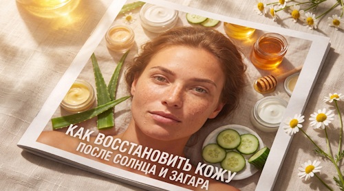 Как восстановить кожу после солнца и загара  — врач Яна Дробышева