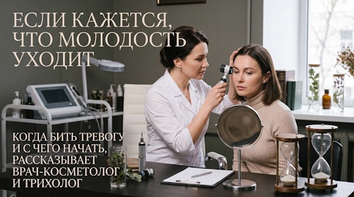 Если кажется, что молодость уходит: когда бить тревогу и с чего начать, рассказывает врач-косметолог и трихолог Татьяна Степанова