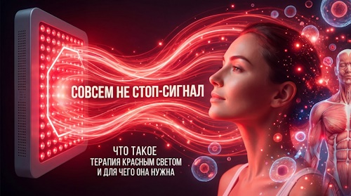 Совсем не стоп–сигнал: что такое терапия красным светом и для чего она нужна - автор Стороженко Ольга Сергеевна