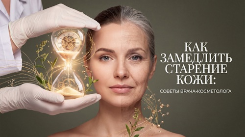 Как замедлить старение кожи: советы врача-косметолога - автор 