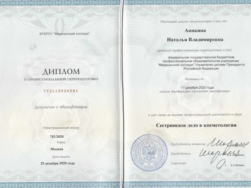 Аникина Наталья Владимировна