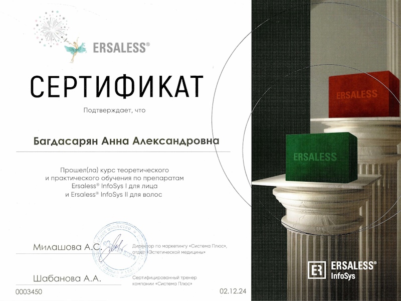 Багдасарян Анна Александровна
