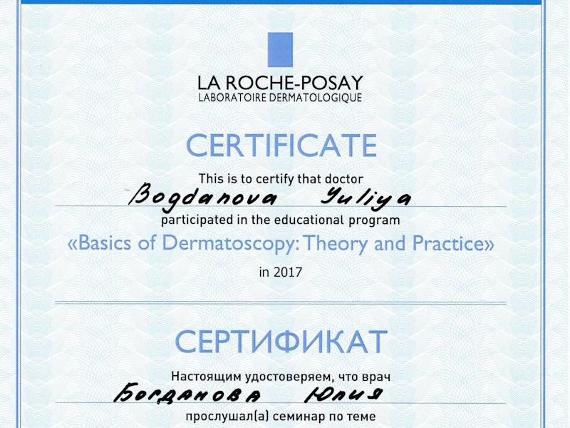 Богданова Юлия Андреевна