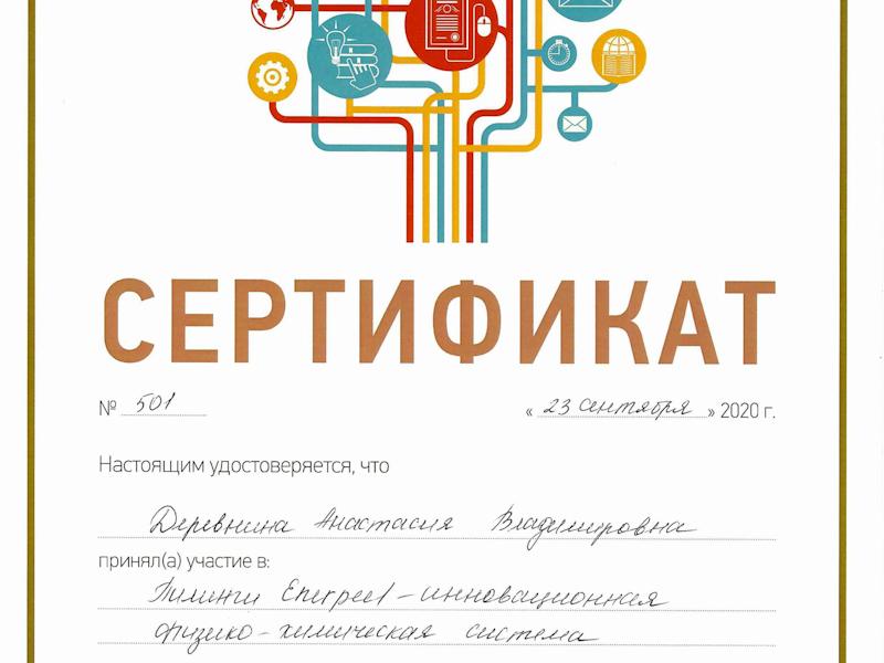 Деревнина Анастасия Владимировна