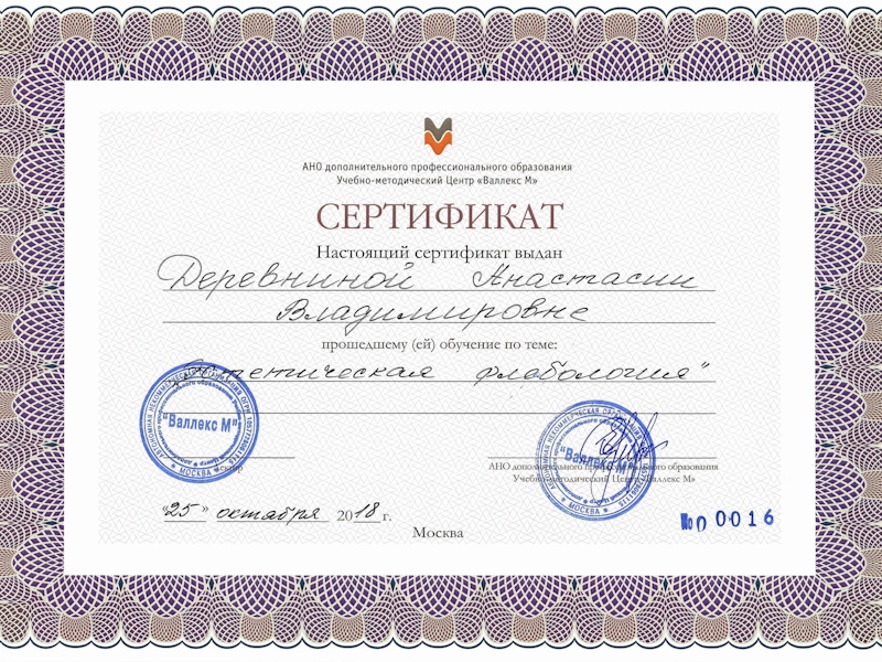 Деревнина Анастасия Владимировна