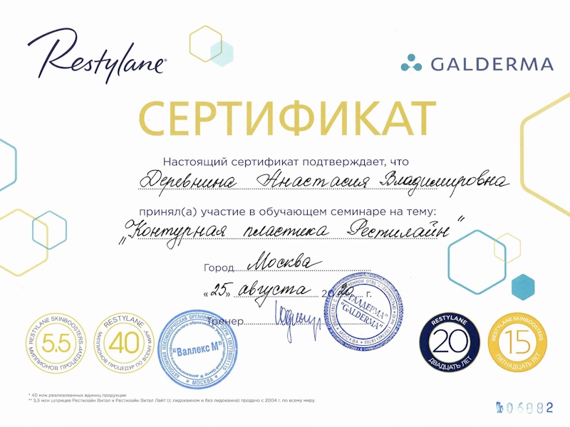 Деревнина Анастасия Владимировна