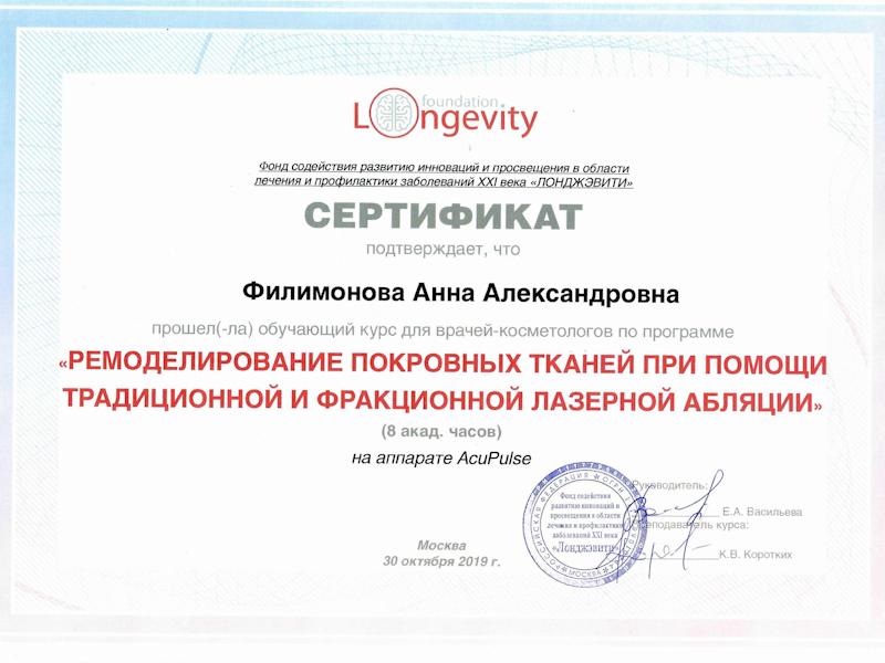 Филимонова Анна Александровна