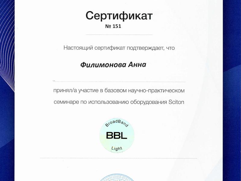 Филимонова Анна Александровна