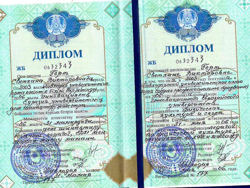 Герт Светлана Викторовна