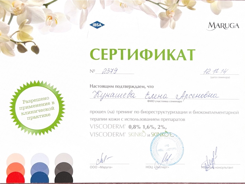 Кунашева Елена Арсеновна