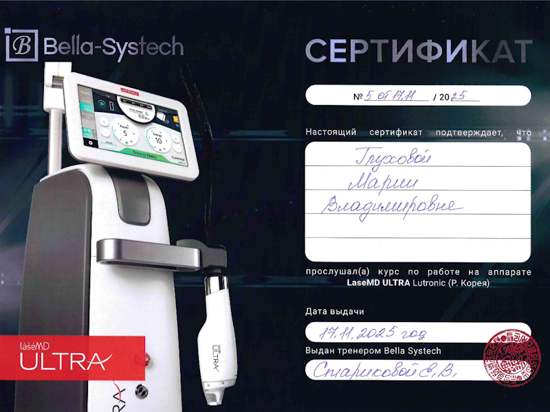 Глухова (Левчук) Мария Владимировна