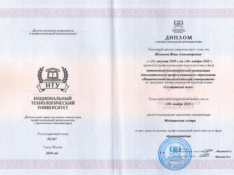 Шлыкова Инна Александровна