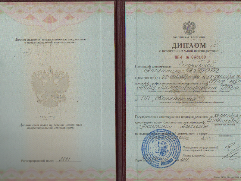 Ситникова Анастасия Алексеевна