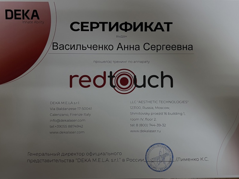 Васильченко Анна Сергеевна