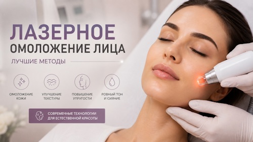 Лазерное омоложение лица - обзор лучших методов