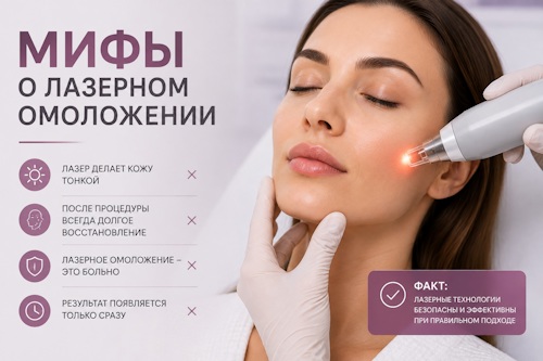 Мифы о лазерном омоложении - Вся правда о лазерном омоложении