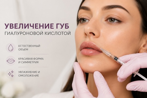 Увеличение губ гиалуроновой кислотой - что нужно знать о методе коррекции губ