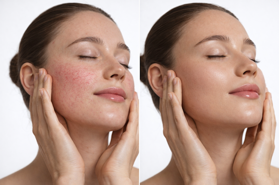 ru;Лечение купероза и сосудистых звездочек лазером Lutronic Clarity II